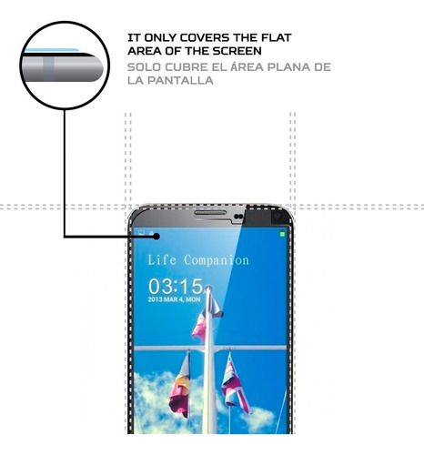 Protector Mica Pantalla Para Elephone P6