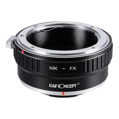 Adaptador Lente Nikon Ai Manuales A Montura Fuji Fujifilm Fx