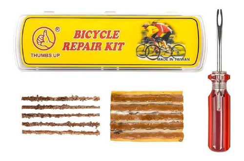 Kit Remendo Macarrão Thumbs Up Externo Pneu Tubeless Bike Mtb