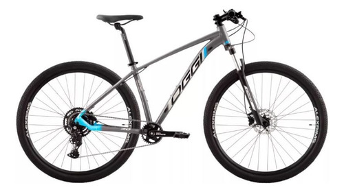 Bicicleta Mtb Oggi 29 Bw 7.0 Cues 9v 2024 Tam 19 Cor Grafite/azul/cinza Tamanho Do Quadro 19