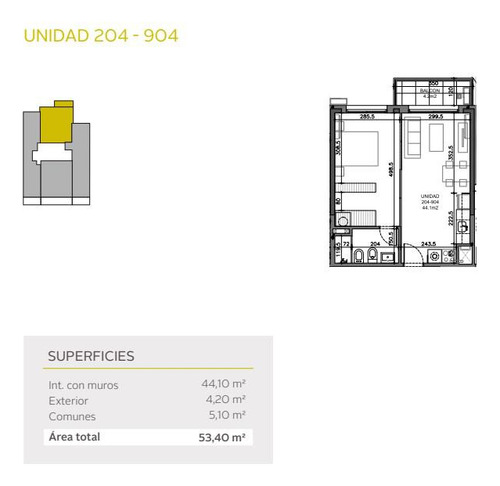 Apartamento En Venta De Un Dormitorio En Cordón