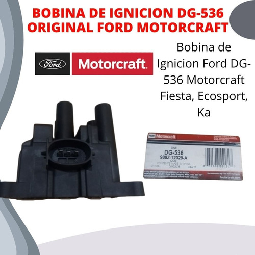 Bobina Ignición Ford Fiesta Power Ka Motorcraft 536 Original