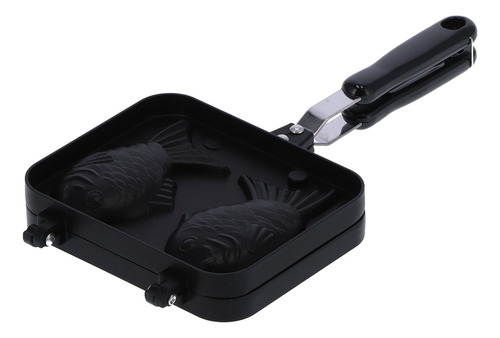 Imagen 6 de 10 de Molde Para Hornear Gofres Antiadherente Taiyaki Pastel En Fo