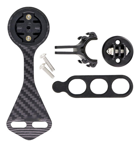 Montaje Frontal Para Bicicleta Computadora Fibra De Carbon