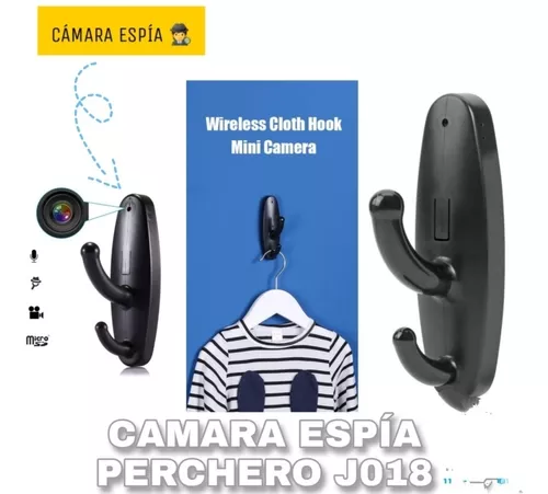Camara Perchero Gancho Espia / Cámara Oculta Hd