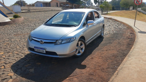 Imagem 1 de 15 de Honda Civic 2008 1.8 Lxs Flex 4p