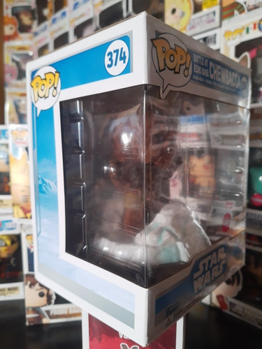 Funko Pop Super Sized Chewbacca Flocked # 374 (Usado)