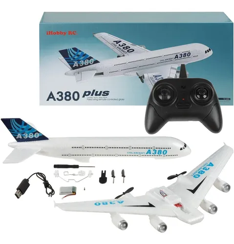 Avión De Control Remoto Ihobby Rc, 2.4ghz, Giroscopio, Epp