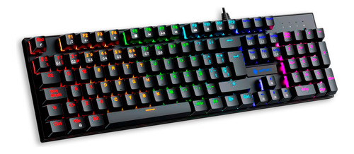 Kit Gaming Teclado Mecanico + Mouse Antryx Gc-3100 X3 Black