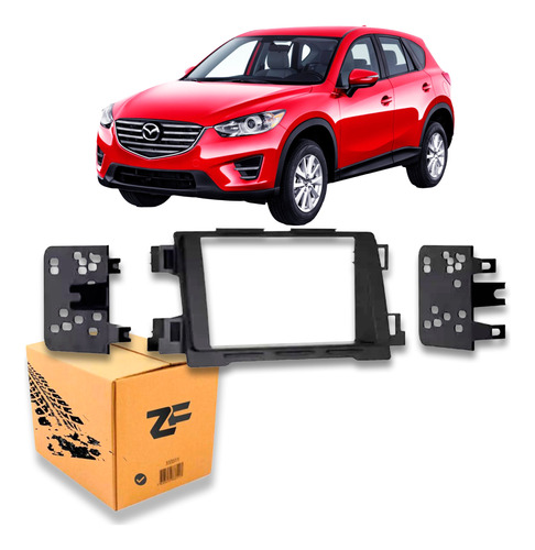 Bisel Panel Cambio De Radio Doble Din Mazda Cx-5 Sport 2016