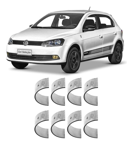 Bronzina Casquilho Biela Std Gol G4 1.6 8v 2014 Metal Leve