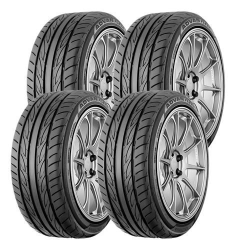 04 Pneus 255/35r19 Yokohama Advan Fleva 96w