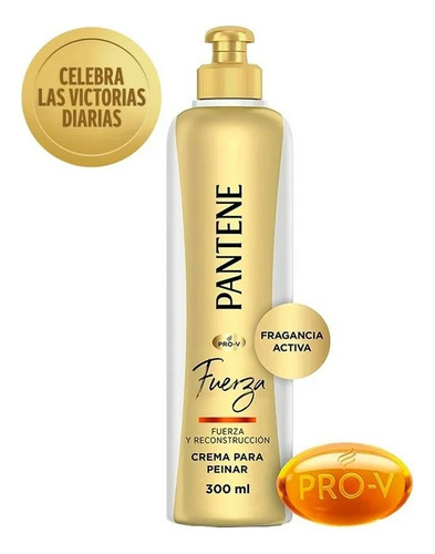 Crema Para Peinar Pantene Pro-v Fuerza 300 Ml