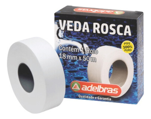 Fita Veda Rosca 50m - 0807000003 Adelbras