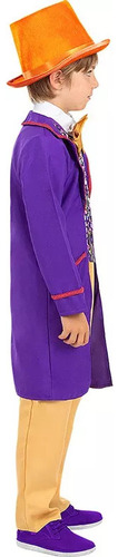 Disfraz De Willy Wonka Para Niños Charlie The Chocolate F