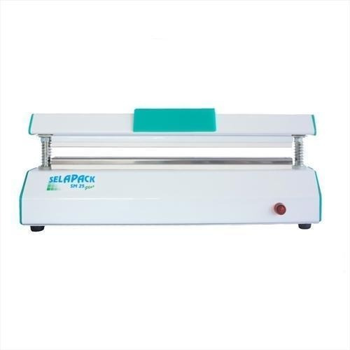 Seladora Manual Selapack Sm25 Plus Verde110v/220v Cor Branco 220v