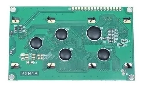 10 X Módulo Display 20x04 20x4 2004 Fundo Azul Modulo I2c Ar