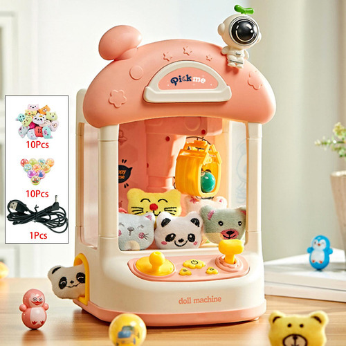 Cocina de juguete Genérica Generic Peppa Pig color pink 10 dolls