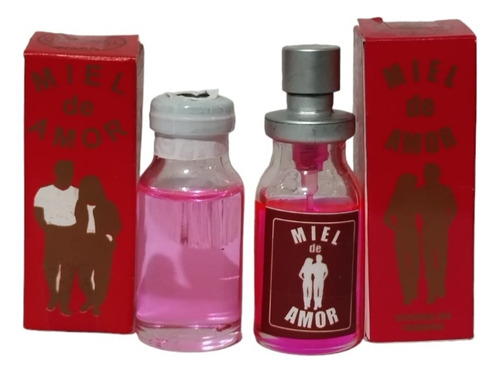 Feromonas 2pzs, Feromonas Perfume Mini Y Miel De Amor V