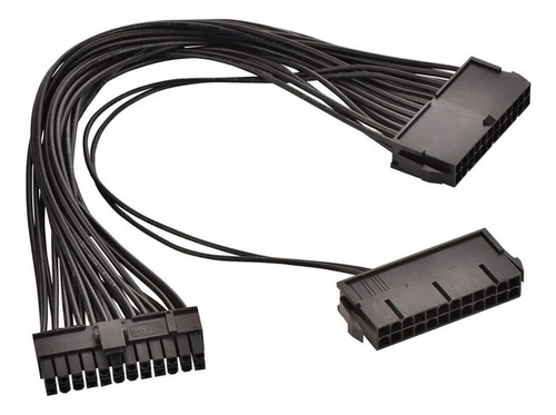 Cable Adaptador Para 2 Fuentes De Poder Atx 24 Pin Dual Psu