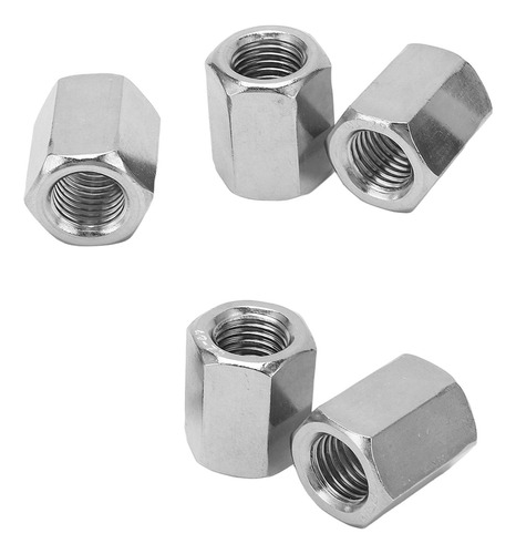 Kit De Tuercas De Acoplamiento Hexagonales, 5 Unidades, Plat