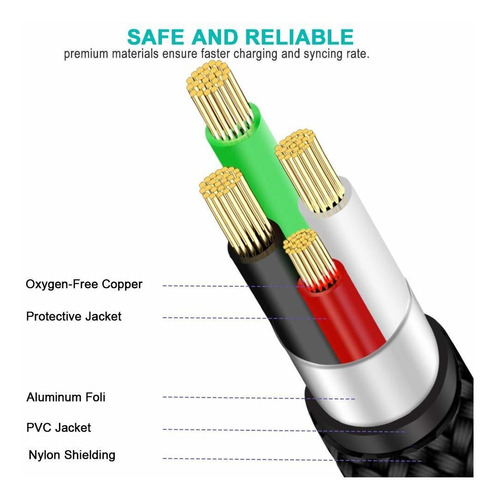 Cable De Datos Usb Para Canon Powershot / Eos / Sony / Nikon