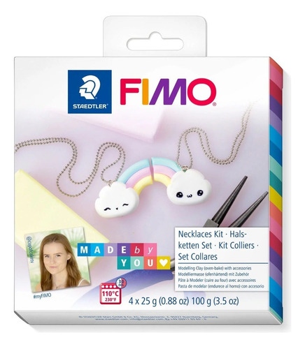 Set Fimo Soft Set Collares 100 Grs Color Foto