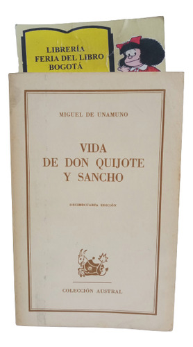 Vida De Don Quijote Y Sancho - Miguel Unamuno - 1966 