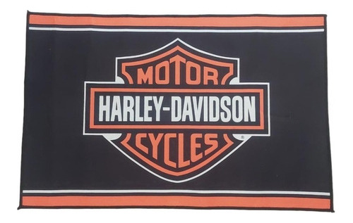 Tapete Alfombra De Entrada Harley Davidson Motor