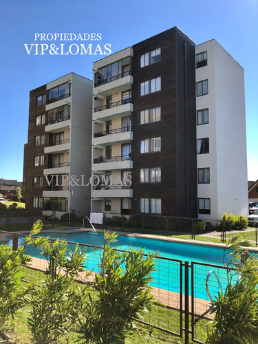 Depto. 3habt+2b+e De 75m2 Lomas De San Sebastián Concepción