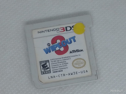 Wipeout 3 3ds Sin Estuche