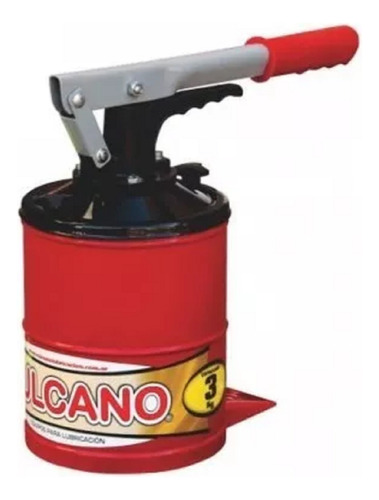 Engrasador Chiva Manual Grasera Palanca Pie 3kg Vulcano Tyt