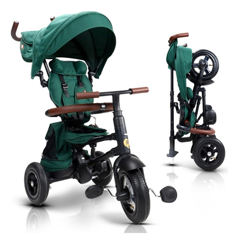 Cochecito De Triciclo Para Niños Pequeños Qplay Rito Premium