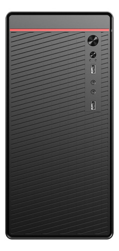 Gabinete Office Gb1751 Micro-atx Compacto Usb Frontal S Fans