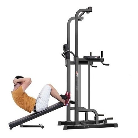 Máquina Pro Multifuncional Dominadas Barra Gym 30 En 1