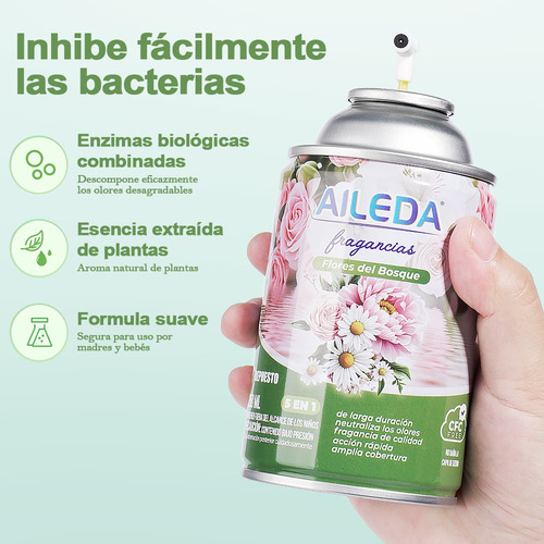 Desodorante Ambiental Automático Coco Vainilla 250ml,5 En 1