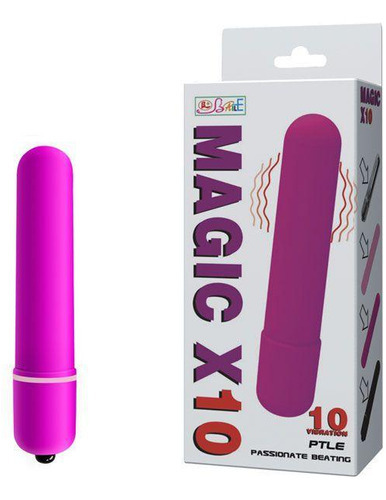 Vibrador Power Bullet Com 10 Modos De Vibração - Magic X10