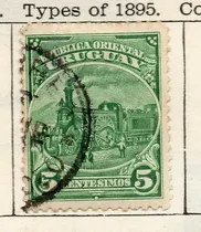 Comprar Estampillas Uruguay 1897 - Primeros Trenes \u002F Locomotoras
