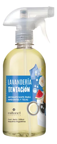 Aromatizante Telas Lavanderia Tentacion Millanel 500 Ml