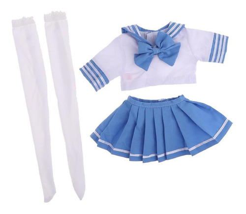 Japonés Azul Tops Stocking