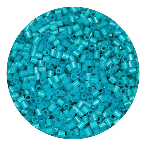 1kilo Hama Beads 5mm Color A , 18000beads Aprox Color Zafiro Perla Diámetro 5 Mm