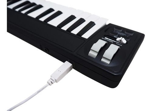 Controlador De Teclado De Midiplus Midi Negro