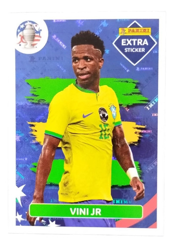 Figurita Copa America 2024 | Vinicius Jr Extra Sticker Base