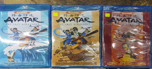 Avatar The Last Airbender Serie Completa Latino Blu Ray