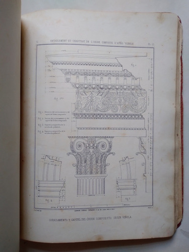 Viñola Tratado Práctico Elemental De Arquitectura Ilustrado (Usado)