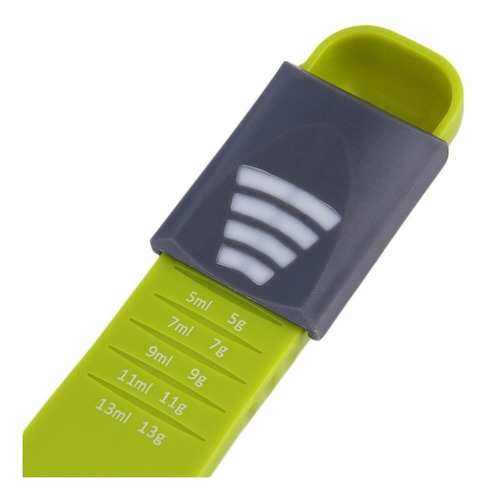 Imagem 2 de 6 de Medidor Colher De Medida Dosadora Medição De 0.5g À 13g / Ml