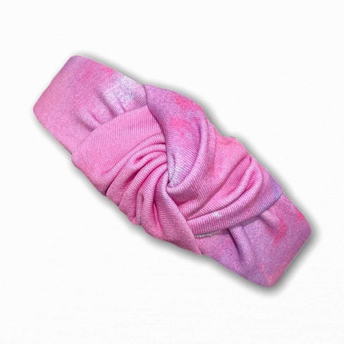 Tiara Nózinho Turbante Tie Dye Cor Blogueira Kit Com 2 Moda