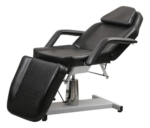 Cama De Masaje Facial Ajustable Multifunción Negra Spa