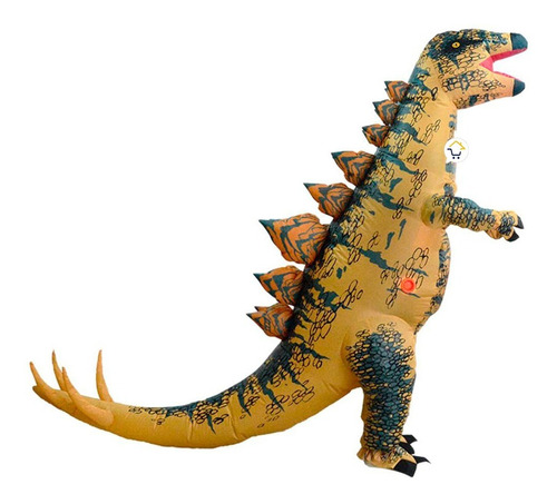 Disfraz Dinosaurio Gigante Inflable Jurassic Adulto 810481