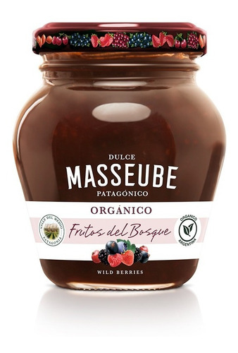 Dulce De Frutos Del Bosque Organica *350g Masseube